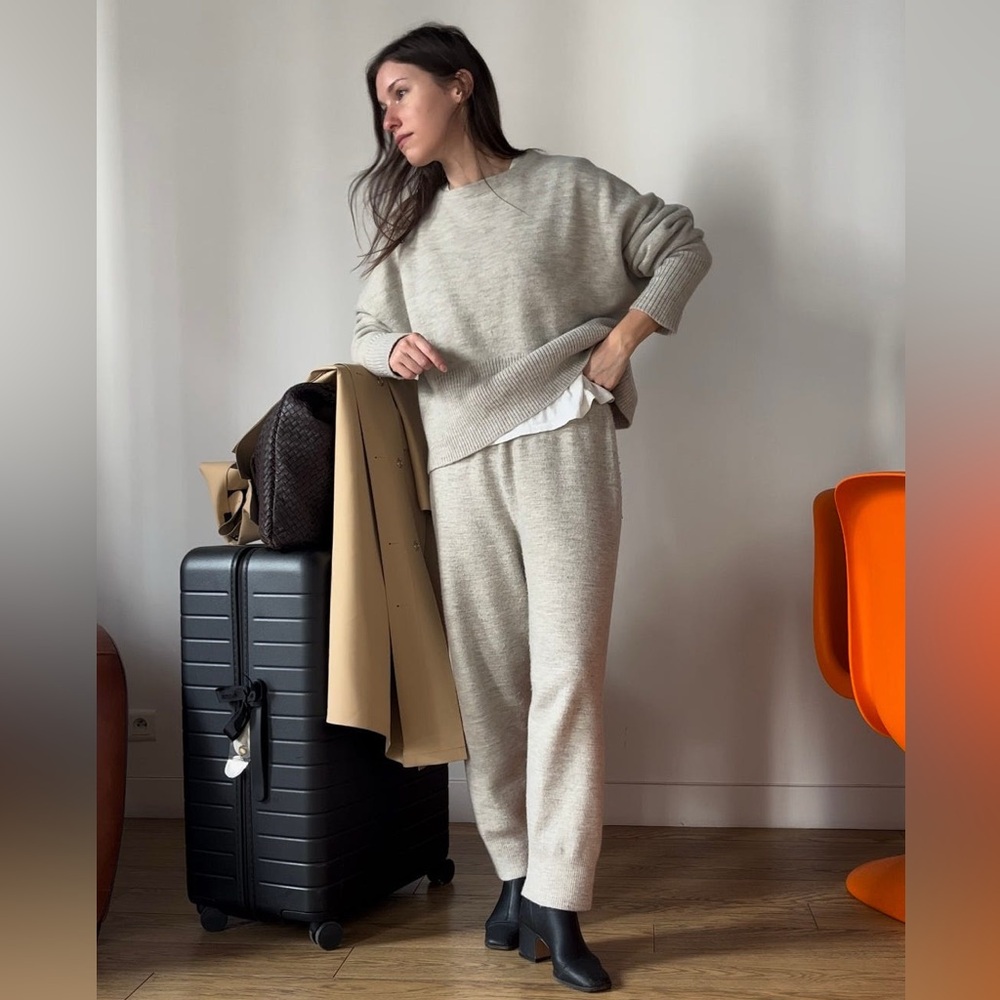 Lauren Manoogian high waist crewneck sweater